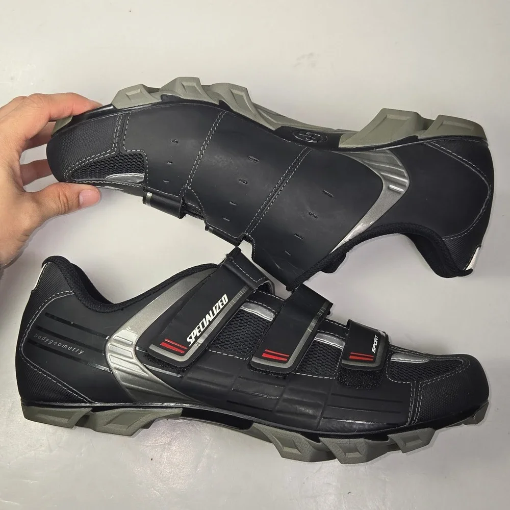 Specialized‎ Sport MTB Mens Cycling Shoes Black Size EU 46 US 12.25 611E-4346